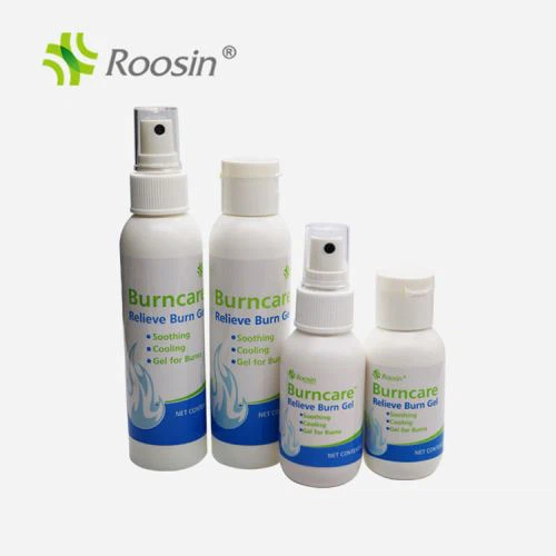 Gel rinfrescante per ustioni